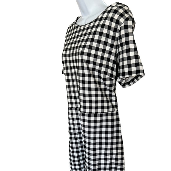 Old Navy | Black and White Checkered Dress - Picture 2 of 6